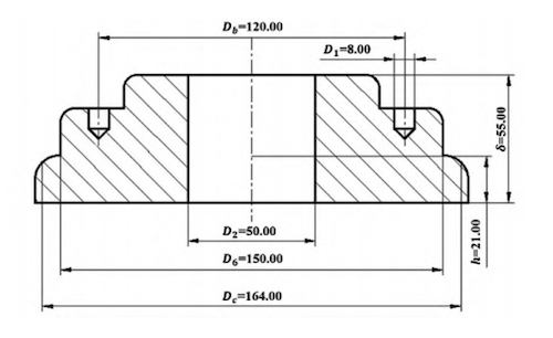 Structural schematic of the bonnet